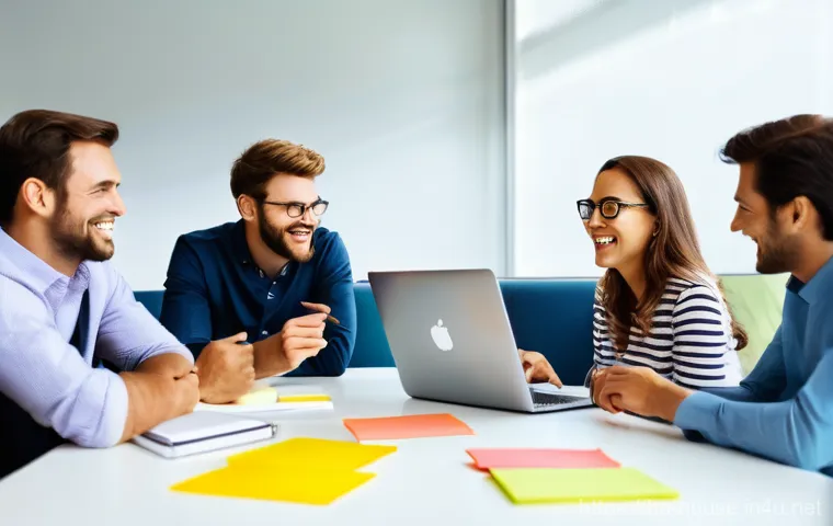 공유 오피스 임대 - **Prompt for Focused Work and Modern Comfort:**
    "A clean, brightly lit, modern co-working space ...